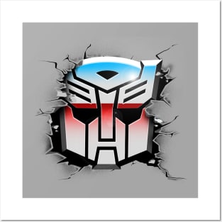 AUTOBOT WALL BREAK Posters and Art